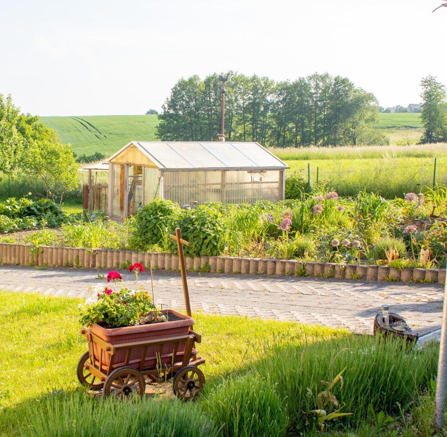 Ferienwohnung Am Kugelbaum Lunzenau Esterno foto